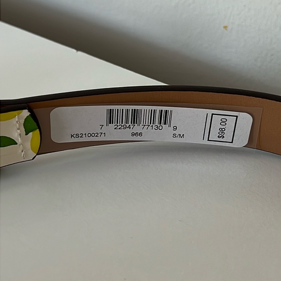 NWT Kate Spade Lemon leather Belt Bag small medium - Picture 14 of 14